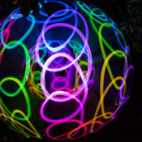 Lightpainting Swirl Orb