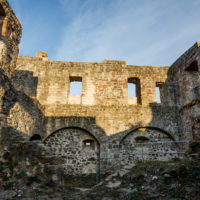 Hassberge Ruine Bramberg