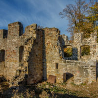 Hassberge Ruine Raueneck