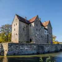 Hassberge Wasserschloss Brennhausen